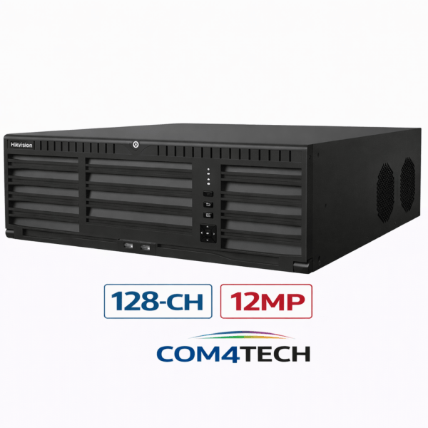 מערכת הקלטה NVR 128 12MP DS-96128NI-I16 מבית HikVision — מערכת הקלטה Hikvision NVR 128CH Hikvision 2026