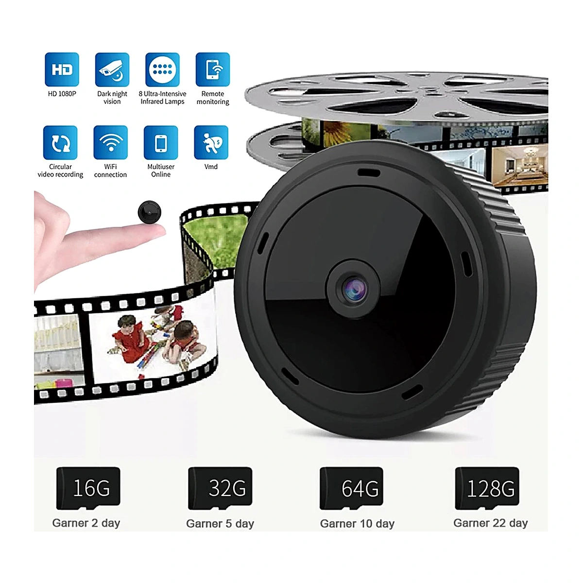מצלמת מיני W10 1080P HD מצלמת WIFI אלחוטית וידאו זיהוי תנועה לילה – מצלמות נסתרות Provision מצלמת מיני W10 1080P HD מצלמת WIFI אלחוטית וידאו זיהוי תנועה לילה – 1080P – מצלמות נסתרות Provision | CAM4HIK