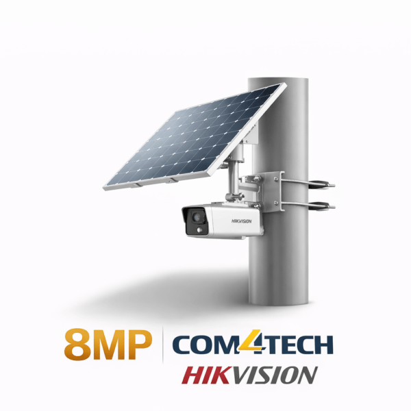 מצלמה סולארית עצמית 8MP דגם DS-2XS6A87G1-LS/C36S80 Hikvision ColorVu + AcuSense – קיט סולארי Hikvision | CAM4HIK