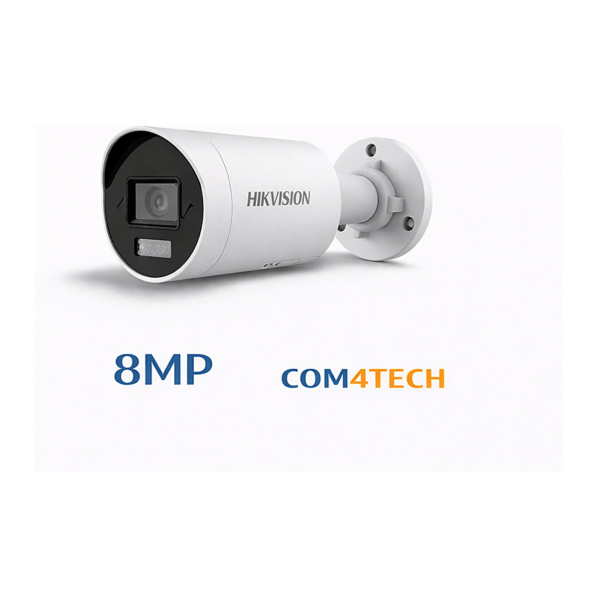 מצלמה צינור 8Mp Hikvision LightSmart DS-2CD2083G2-LI2U מיקרופון כפול — מצלמות IP 8MP של Hikvision Hikvision 2026