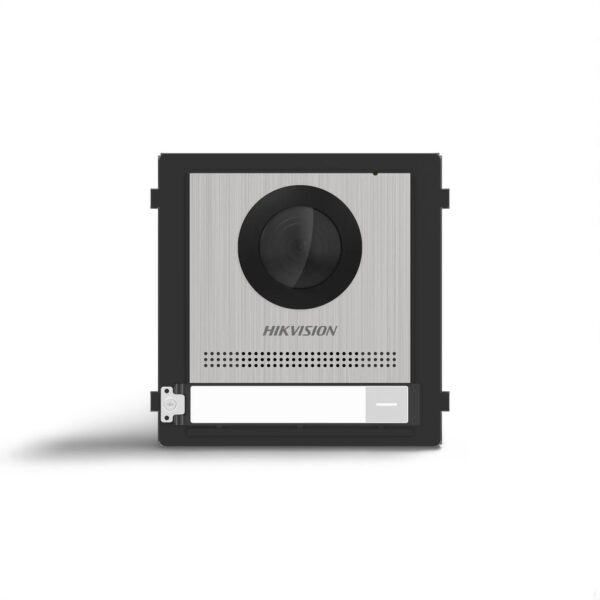 מודול דלת כניסה דור IP 2 - מוכסף DS-KD8003-IME1(B)/S לחצן אחד — אביזרי אינטרקום Hikvision Hikvision 2026