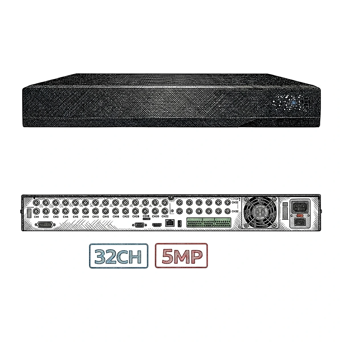 מערכת הקלטה 32 ערוצים Provision SH-32400A5N-5L(1.5U) 5MP Lite – מערכות הקלטה DVR – Provision-ISR מערכת הקלטה 32 ערוצים Provision SH-32400A5N-5L(1.5U) 5MP Lite – SH-32400A5N-5L(1.5U) – מערכות הקלטה DVR – Provision-ISR | CAM4HIK