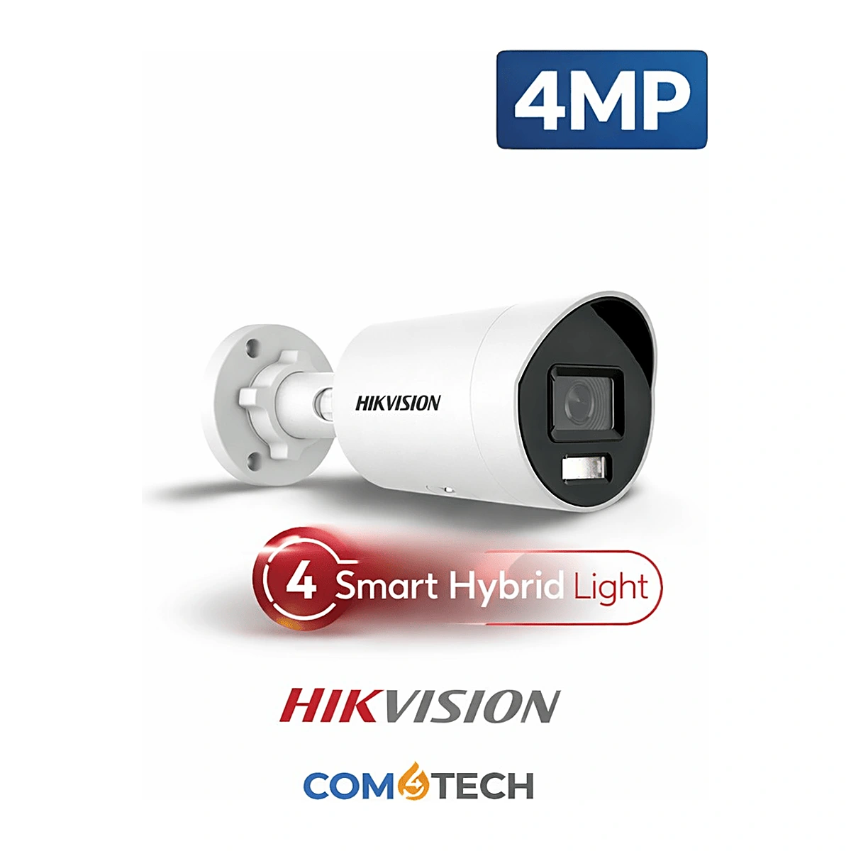 מצלמת צינור DS-2CD2043G2-LI2U(2.8m Hikvision AcuSense 4Mp מיקרופון כפול — מצלמות IP 4MP של Hikvision Hikvision 2026