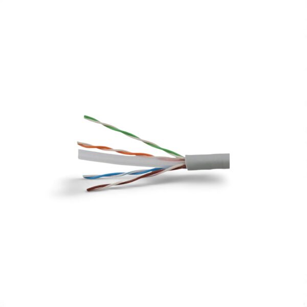 FTP CAT6, CU, 23AWG 4 PAIR, 1/0.57MM , PVC GRAY, 100M/EASY PULL BOX — כבלים תקשורת כללי Hikvision 2026