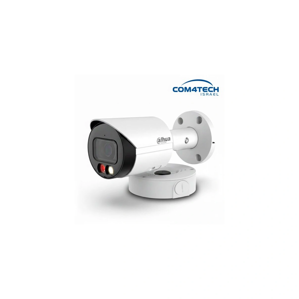 מצלמה Dahua iP IPC-HFW2449S-S-IL 4MP Smart Dual Light t WizSense + קופסת חיבורים — מצלמות DAHUA IP Hikvision 2026