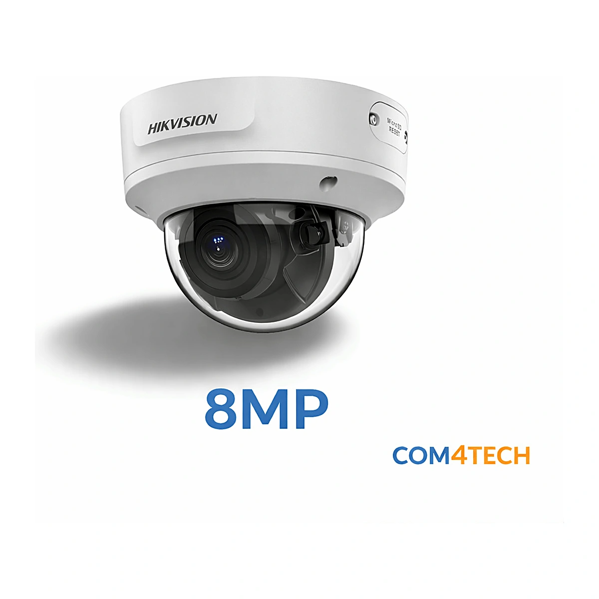 מצלמה כיפה 8Mp DS-2CD2783G2-IZS 4k Hikvision משתנה חשמלית 2.8 ~ 12 — מצלמות IP 8MP של Hikvision Hikvision 2026