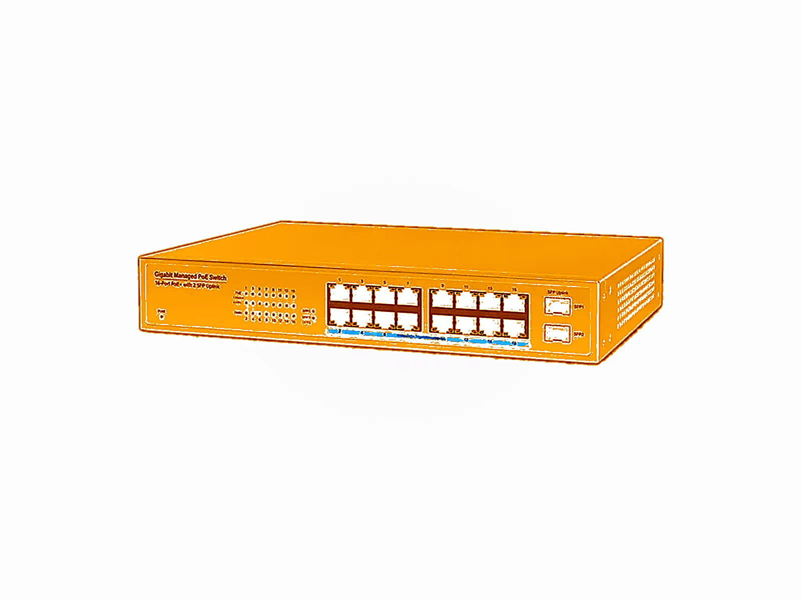 מתגי POE CCTV מנוהלים Hikvision
