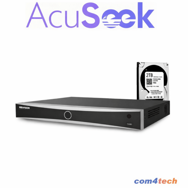 מערכת הקלטה NVR Hikvision DS-7608NXI-I2/VPro 2TB 8 ערוצי AcuSeek זיהוי פנים ב-8 ערוצים — AcuSeek NVRs for AI Video Hikvision 2026