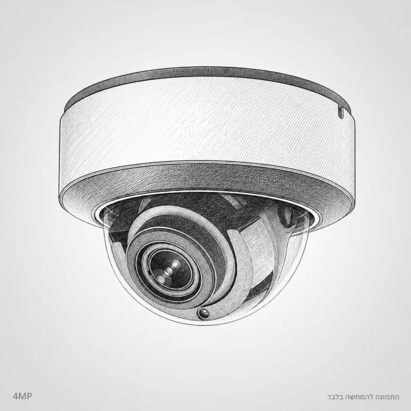 מצלמה כיפה Provision DAI-320IPEN-28-V4 2Mp עדשה משתנה חשמלית 2.8-12mm Audio Built-in Mic הגנת סייבר צ’ק פויינט מוטמעת בפנים” — מצלמות רשת IP – Provision-ISR Hikvision 2026