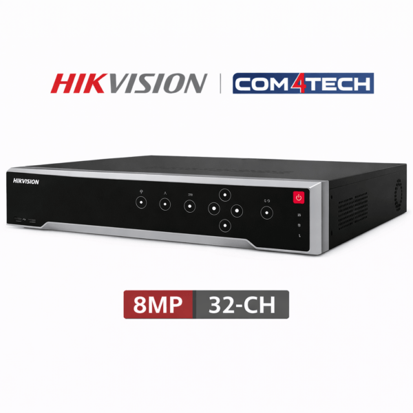 מערכת הקלטה NVR Hikvision DS-7732NI-M4(STD)-4T 32ch 8K 8MP — מערכת הקלטה Hikvision NVR 32CH Hikvision 2026
