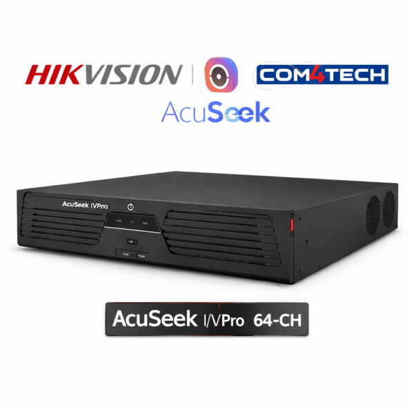 מערכת הקלטה NVR 64 8MP DS-9664NXI-I8/VPro(STD מבית Hikvision יבואן רשמי — AcuSeek NVRs for AI Video Hikvision 2026
