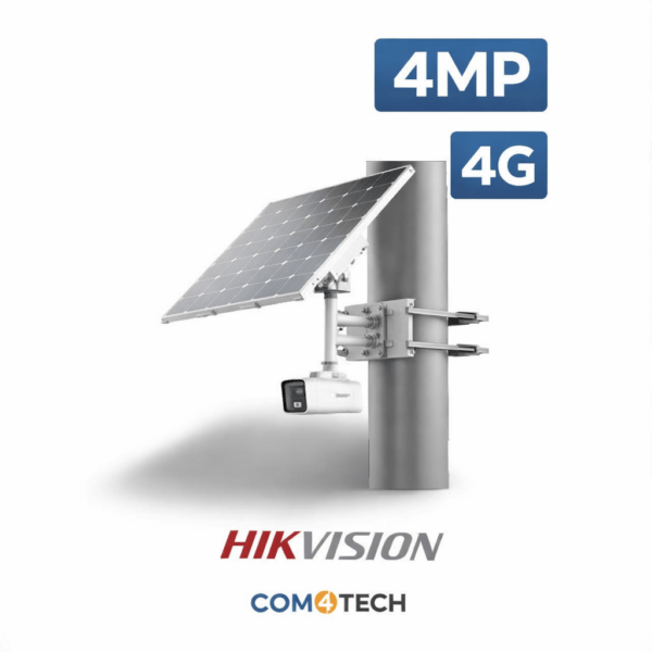 מצלמה סולארית עצמית 4MP דגם DS-2XS2T47G1-LD/C18S40 Hikvision ColorVu + AcuSense – קיט סולארי Hikvision | CAM4HIK