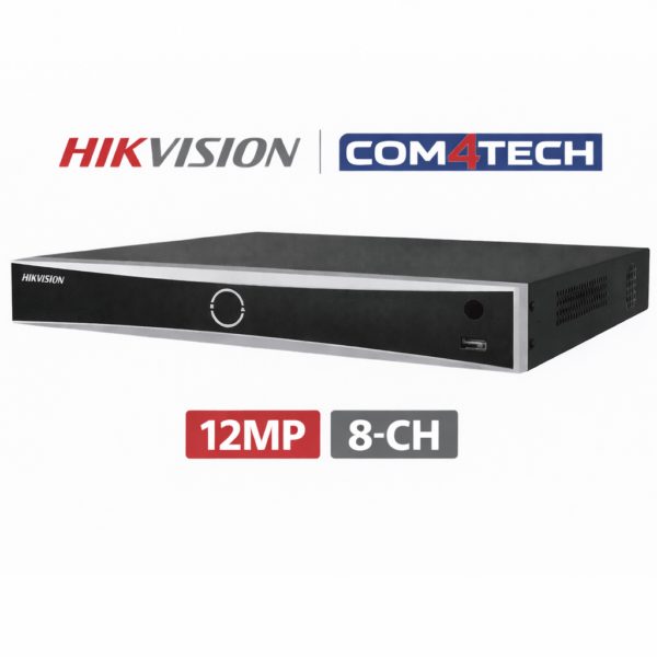 מערכת הקלטה היקוויז'ן Hikvision DS-7608NXI-I2/S(E) 8-ch 12MP — מערכת הקלטה Hikvision NVR 8-CH Hikvision 2026