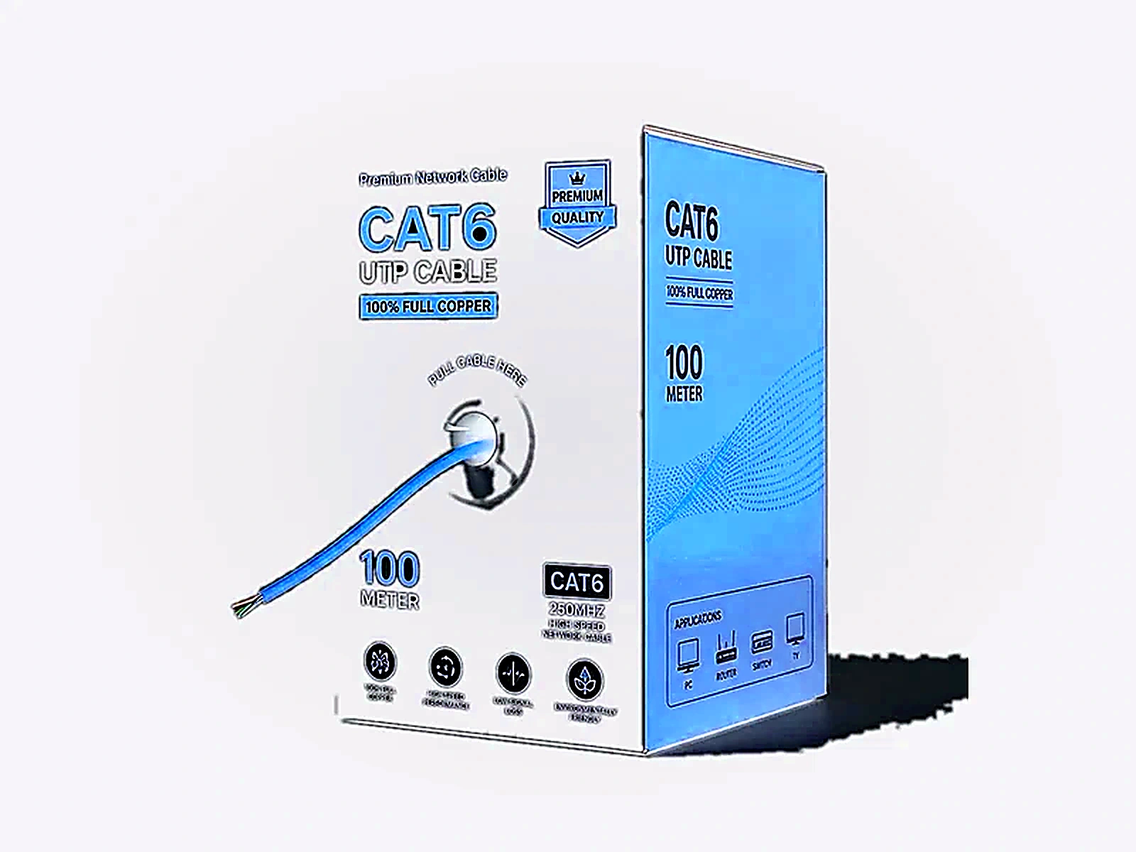 כבלים תקשורת CAT-6