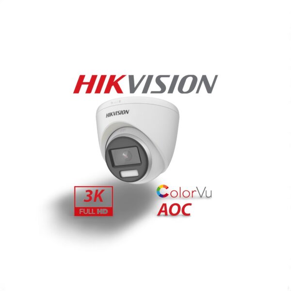 מצלמת צינור 40M 3K SmartHybrid דגם DS-2CE72KF0T-LFS מיקרופון מובנה — מצלמות אנלוגיות Hikvision Hikvision 2026