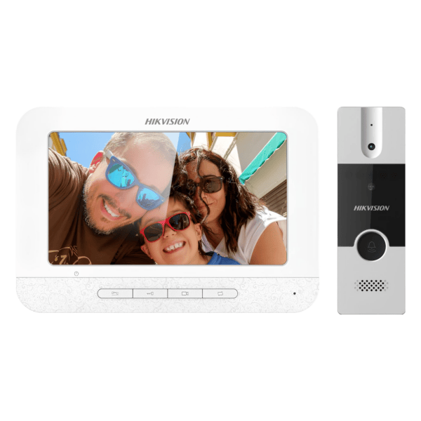 קיט אינטרקום וילה Hikvision DS-KIS202T 4-wire Kits Video Door Phone — קיטים אינטרקום HIKVISION Hikvision 2026