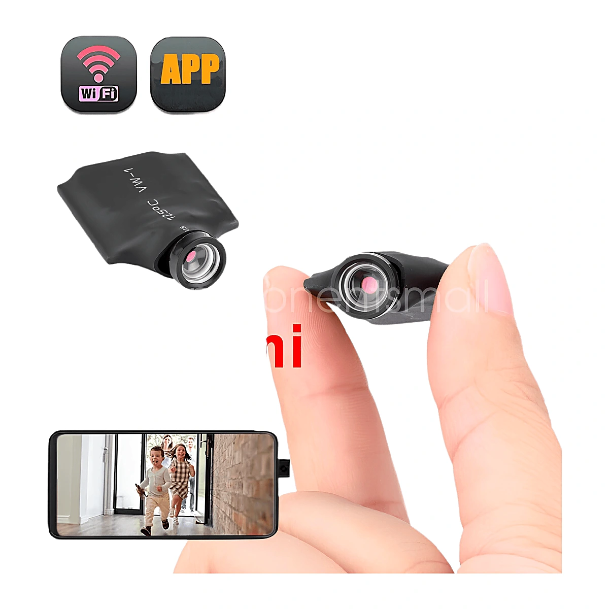 מצלמת מיני אלחוטית WIFI IP 1080P עם עיצוב כפתורים ו-DIY, מצלמת אבטחה DVR – מצלמות נסתרות Provision מצלמת מיני אלחוטית WIFI IP 1080P עם עיצוב כפתורים ו-DIY, מצלמת אבטחה DVR – 1080P – מצלמות נסתרות Provision | CAM4HIK