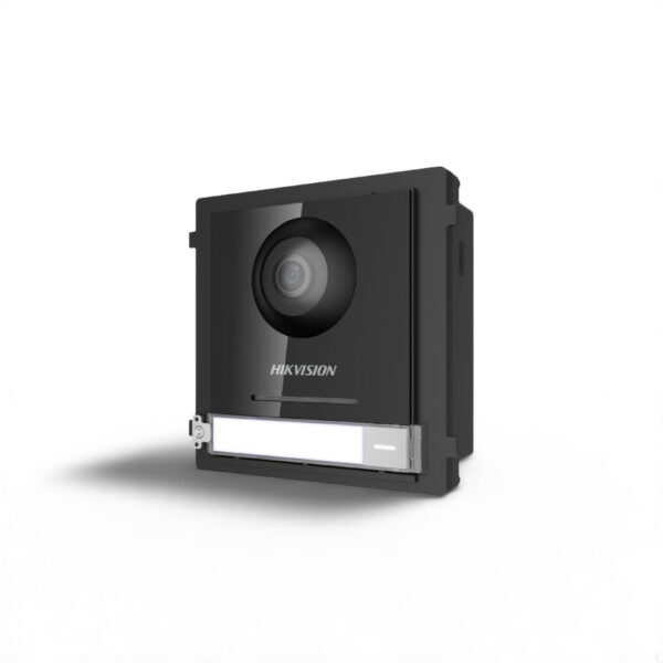 מודל לדלת כניסה IP HIKVISION 2MP Camera + IR , Standard PoE , ניתן לשייך ל-6 תחנות פנימיות — אביזרי אינטרקום Hikvision Hikvision 2026