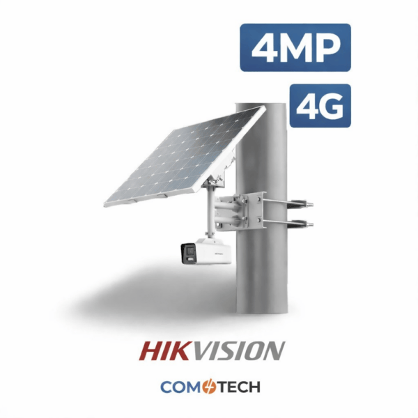 מצלמה סולארית עצמית 4MP דגם DS-2XS6A47G1-LS/C36S80 Hikvision ColorVu + AcuSense – קיט סולארי Hikvision | CAM4HIK