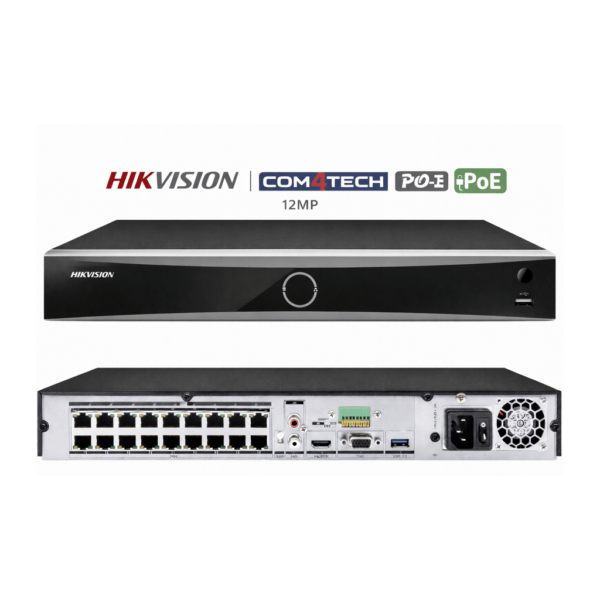 מערכת הקלטה Hikvision NVR 12MP 16CH DS-7716NXI-I4/S(STD)(E — מערכת הקלטה Hikvision NVR 16CH Hikvision 2026