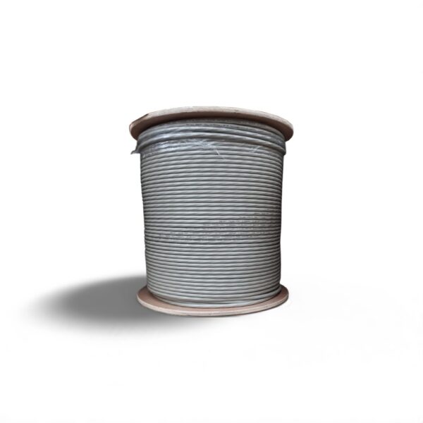 U/FTP 4 PAIRS CABLE, CAT6A, 23AWG-PVC SHEATH, 500M ,GRAY — כבלים תקשורת כללי Hikvision 2026