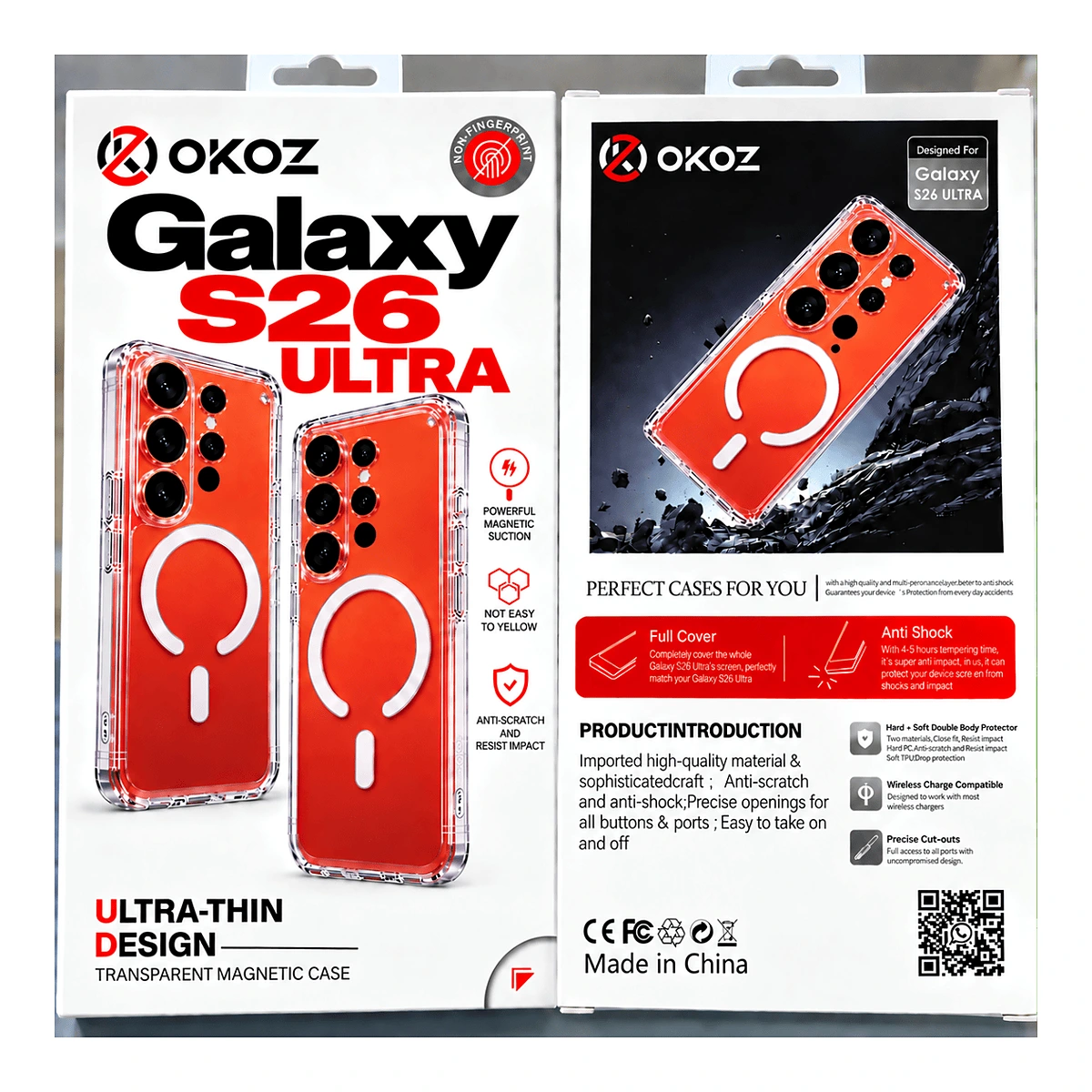 מגן שקוף זכוכית לסמסונג Samsung Galaxy S26 Ultra OKOZ – מגני מסך IPHONE SAMSUNG מגן שקוף זכוכית לסמסונג Samsung Galaxy S26 Ultra OKOZ – מק״ט: Samsung Galaxy S26 Ultra OKOZ-1 – מגני מסך IPHONE SAMSUNG | CAM4HIK