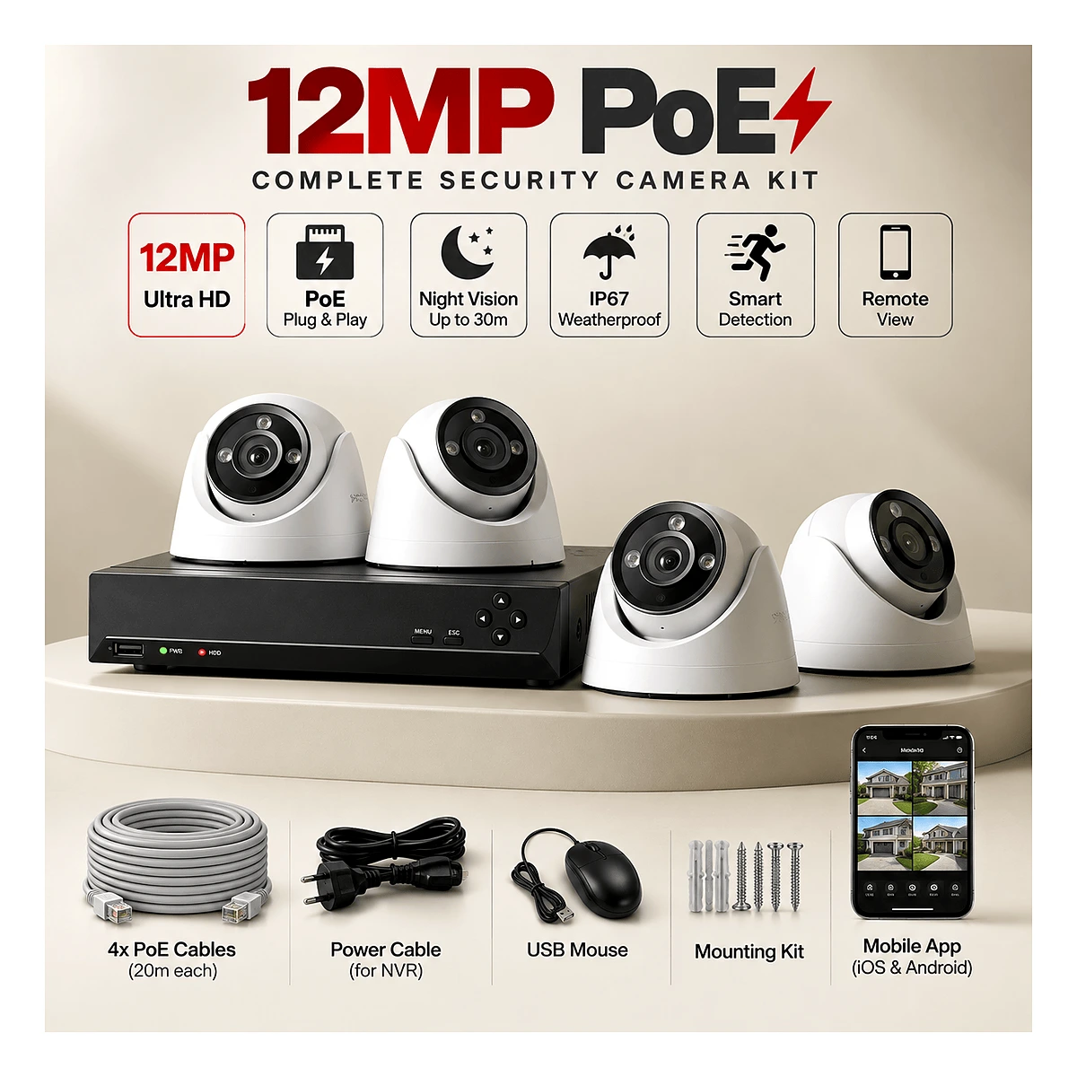 קיט 4 מצלמות כיפה 12MP ומכשיר הקלטה RLK8-1200D4-A Reolink – מחירון REOLINK קיט 4 מצלמות כיפה 12MP ומכשיר הקלטה RLK8-1200D4-A Reolink – RLK8-1200D4-A – מחירון REOLINK | CAM4HIK