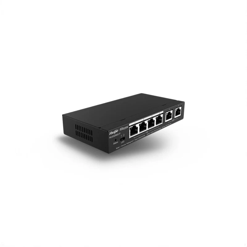 סוויצ POE GIGA מנוהל- 4+2 RG-ES206GC-P-Ruijie – מתגים Switch Ruijie סוויצ POE GIGA מנוהל- 4+2 RG-ES206GC-P-Ruijie – מק"ט RG-ES206GC-P · מתגים Switch Ruijie – מתגים Switch Ruijie | CAM4HIK