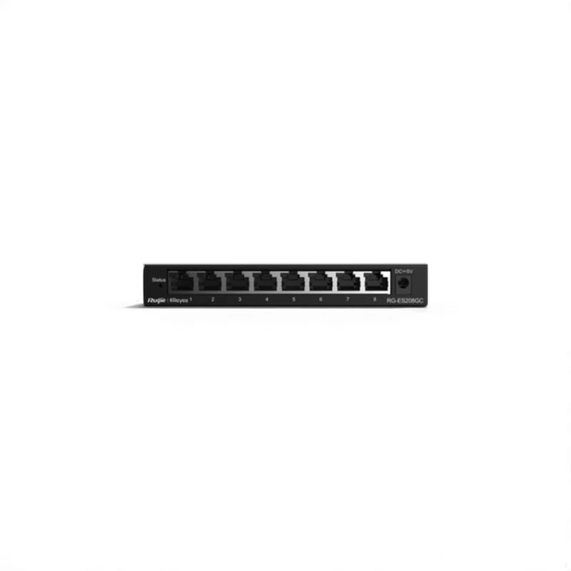 מתג מנוהל של Reyee Cloud RG-ES208GC 8-Port Gigabit Smart Switch – מתגים Switch Ruijie מתג מנוהל של Reyee Cloud RG-ES208GC 8-Port Gigabit Smart Switch – מק"ט RG-ES208GC · מתגים Switch Ruijie – מתגים Switch Ruijie | CAM4HIK