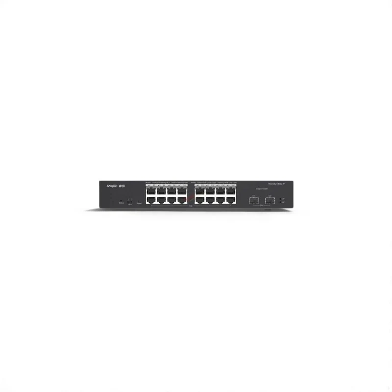 מתג Ruijie RG-ES218GC-P 16 Port POE 240W +2SFP Reyee – מתגים Switch Ruijie מתג Ruijie RG-ES218GC-P 16 Port POE 240W +2SFP Reyee – מק"ט RG-ES210GC-LP-3 · מתגים Switch Ruijie – מתגים Switch Ruijie | CAM4HIK