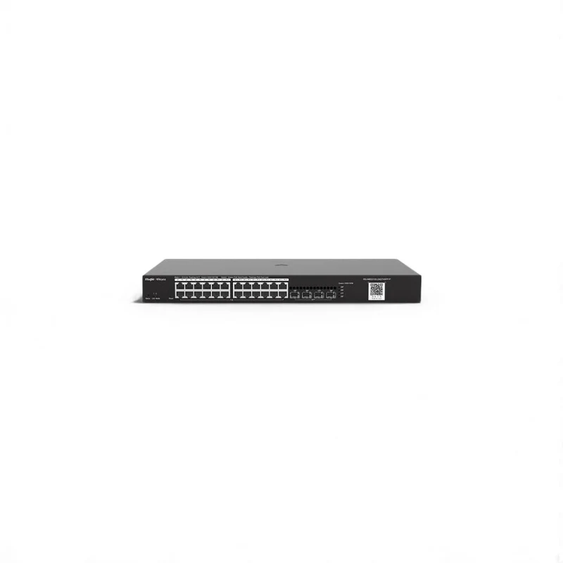 מתג 24 יציאות PoE הספק 370W מנוהל Ruijie Networks RG-NB3100-24GT4SFP-P 4SFP Manage Switch – מתגי Managed L2 1G Ruijie PoE מתג 24 יציאות PoE הספק 370W מנוהל Ruijie Networks RG-NB3100-24GT4SFP-P 4SFP Manage Switch – מק"ט RG-NBS3100-24GT4SFP-P · מתגי Managed L2 1G Ruijie PoE – מתגי Managed L2 1G Ruijie PoE | CAM4HIK