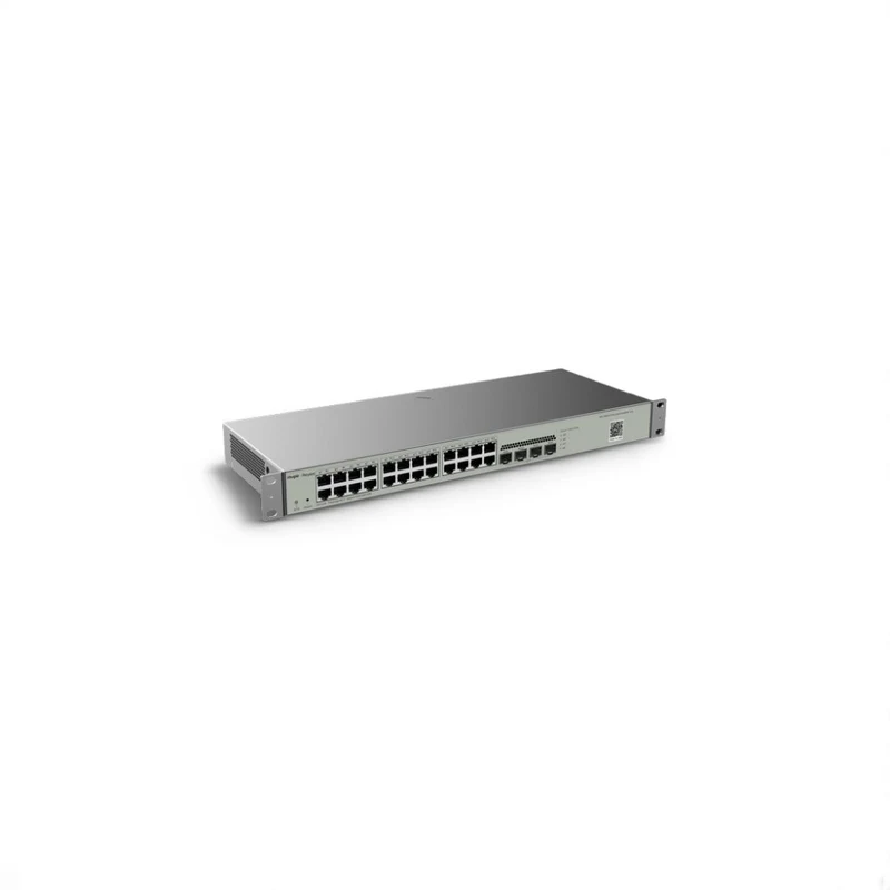 מתג 24 יציאות מנוהל Ruijie Networks \| RG-NB3100-24GT4SFP-P \| 4SFP Manage Switch – מתגי Managed L2 1G Ruijie PoE מתג 24 יציאות מנוהל Ruijie Networks \| RG-NB3100-24GT4SFP-P \| 4SFP Manage Switch – מק"ט RG-NBS3100-24GT4SFP · מתגי Managed L2 1G Ruijie PoE – מתגי Managed L2 1G Ruijie PoE | CAM4HIK