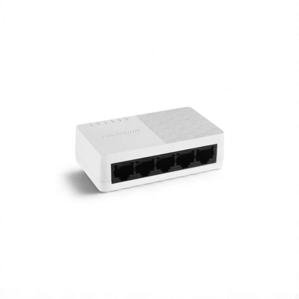 מתג "5 פורט גיגה זיהוי MAC אוטומטי Plug & Play פלסטיק קשיח DS-3E0505D-O — מתגי רשת לא מנוהלים Hikvision Hikvision 2026