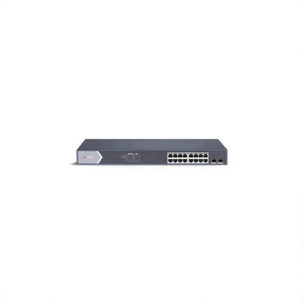16 פורט גיגה POE + 2 אפלינק גיגה - 1 נחושת + 1 אופטי, POE 230W ועד 30W לפורט DS-3E1518P-EI_V2 — מתגי POE CCTV מנוהלים Hikvision Hikvision 2026
