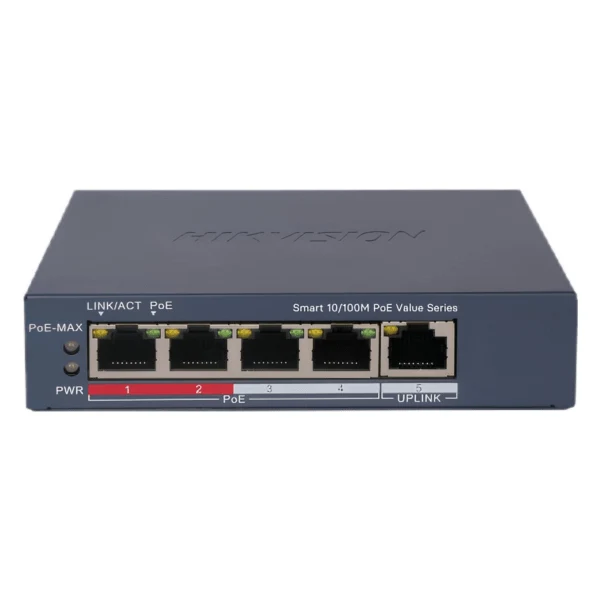 מתג Hikvision פורט גיגה POE + 1 אפלינק גיגה נחושת CCTV Smart Cloud Managed DS-3E1505P-EI_M — מתגי POE CCTV מנוהלים Hikvision Hikvision 2026